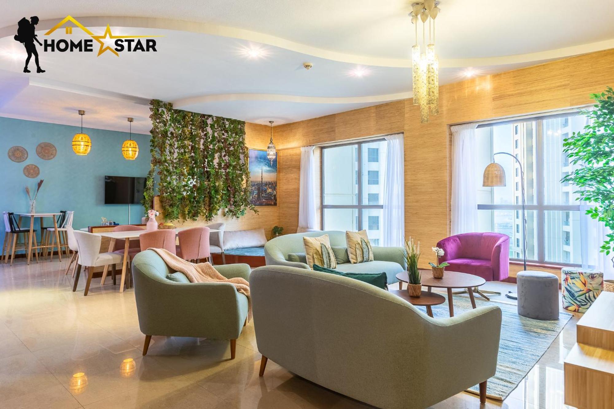 Homestar Deluxe Jbr Meditation & Wellness Hostel Dubai Eksteriør bilde